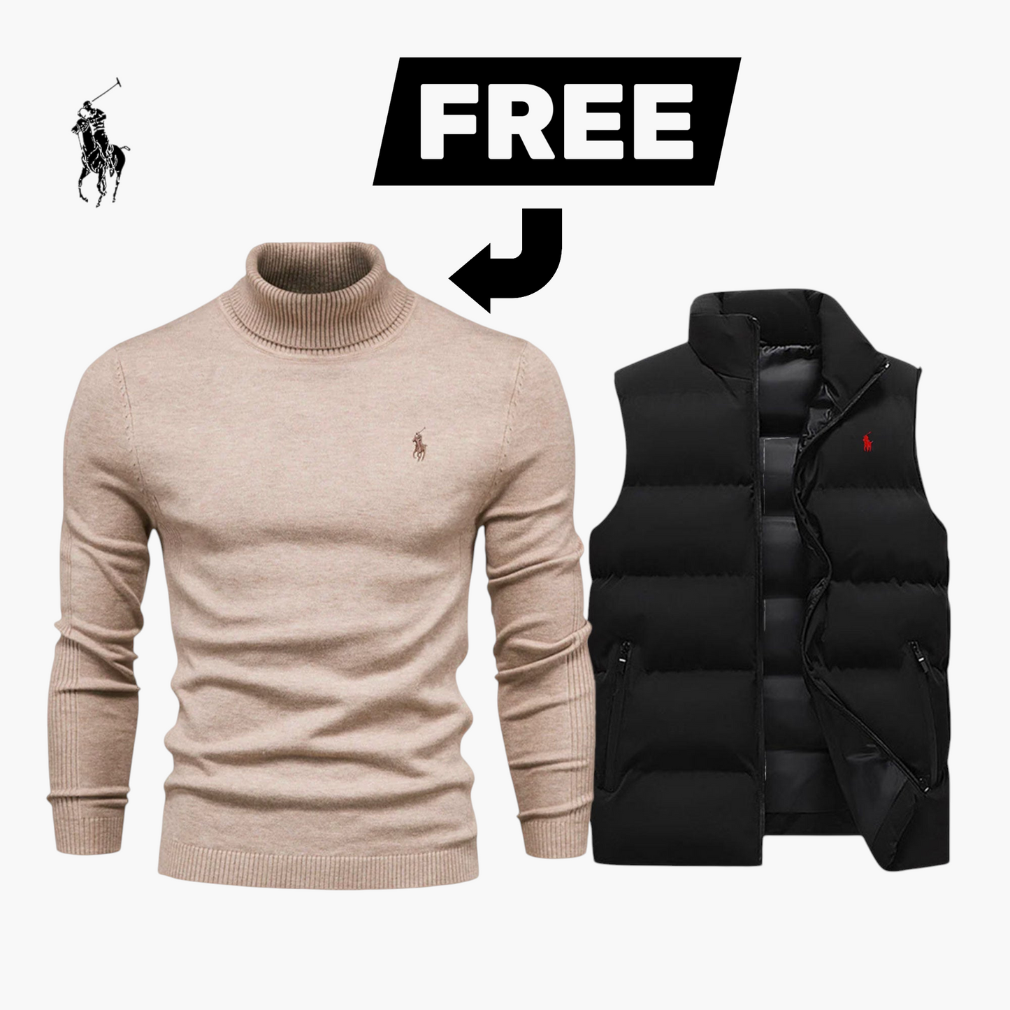 Marven RL™ | Knit Gilet + Free Sweater – Clearance Sale