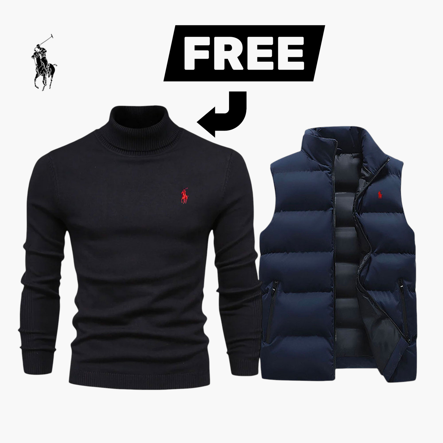Marven RL™ | Knit Gilet + Free Sweater – Clearance Sale